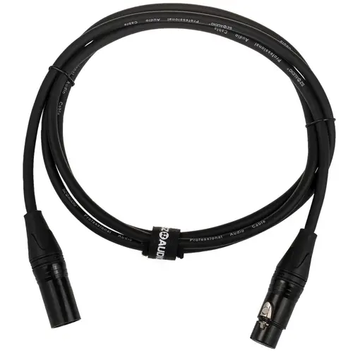 SZ-Audio XLRm - XLRf 2m Black