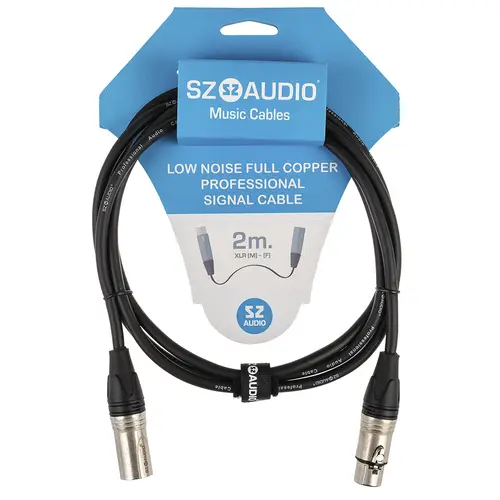 SZ-Audio XLRm - XLRf 2m