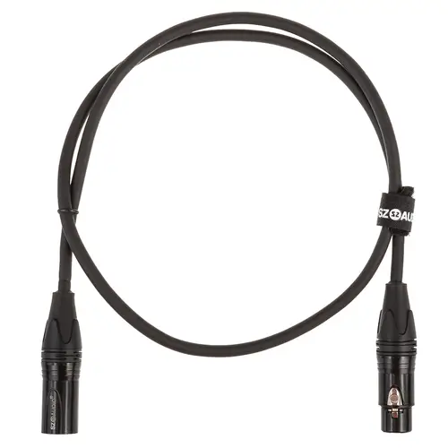 SZ-Audio XLRm - XLRf 1m Black