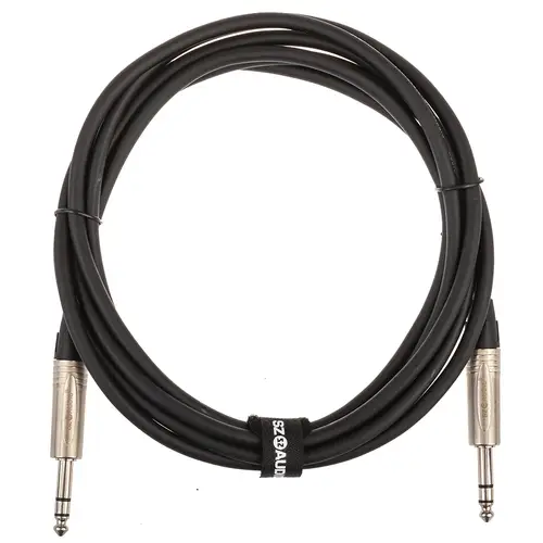 SZ-Audio Jack 6,3 - Jack 6,3 Stereo 3m