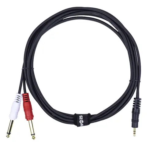 SZ-Audio Jack 3,5 - 2X 6,3 3m