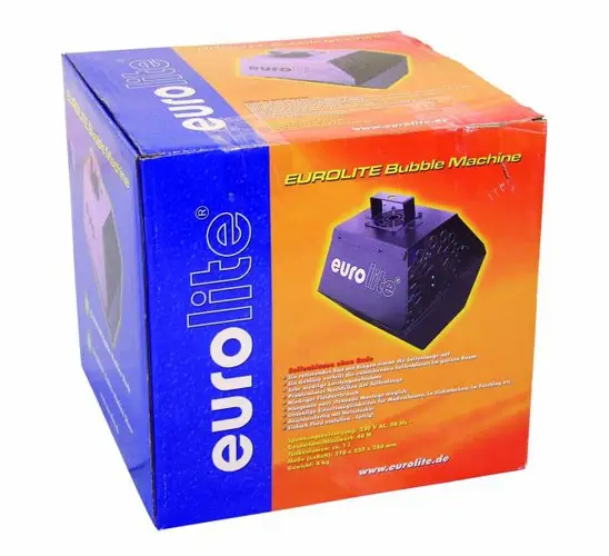EUROLITE Bubble Machine Silver
