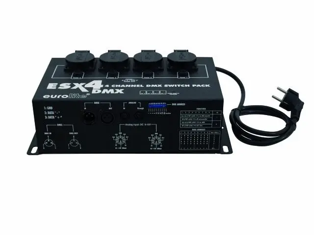 EUROLITE ESX-4 DMX SWITCH PACK