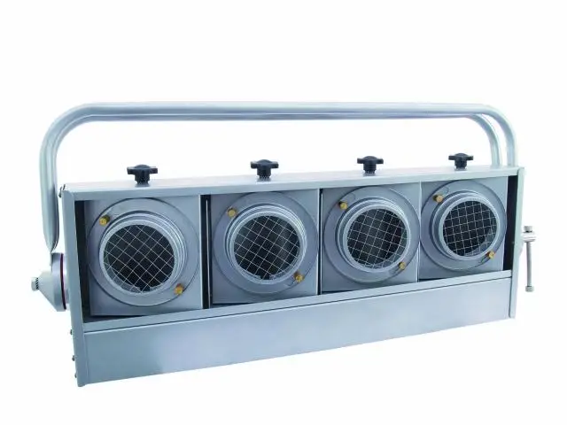 Eurolite AUDIENCE BLINDER 4xPAR-36 ALU HORIZONTAL