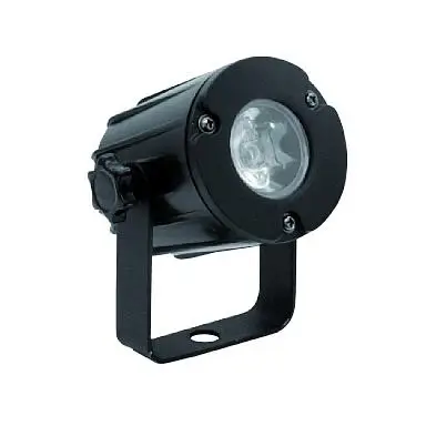 Eurolite LED PST-3W 3200K 6-Degrees Black