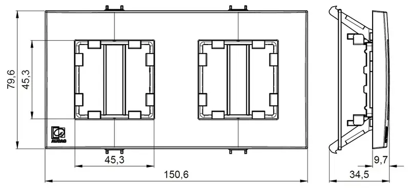 Audac CF45DH/W