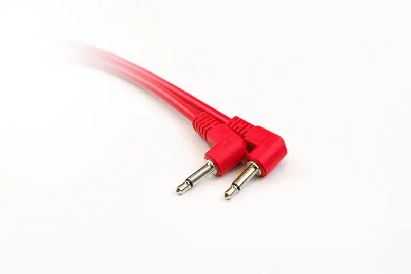 SZ-Audio Angle Cable 45 cm Red