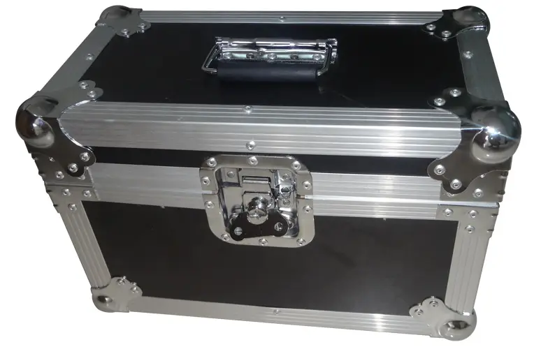 Ibiza Light 2x Mini Wash Moving Heads 4-In-1 In A Flight Case