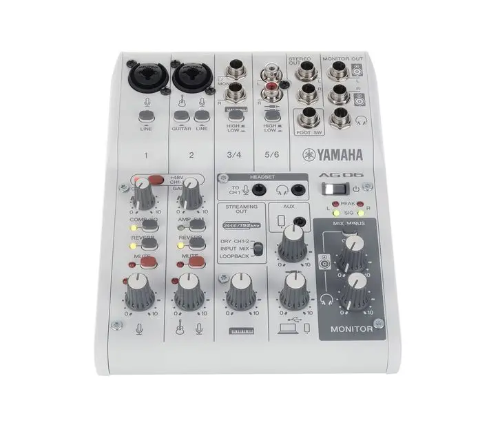 Yamaha AG06 MK2 WH