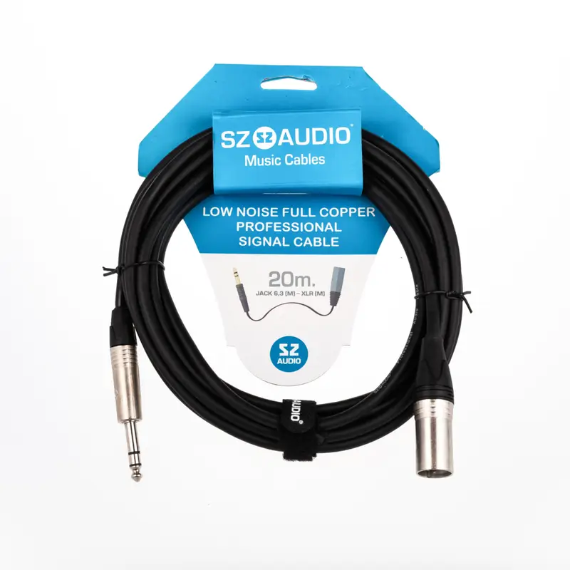 SZ-Audio Jack 6,3 - XLR 20m