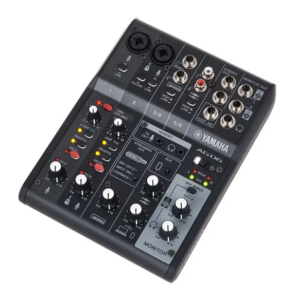 Yamaha AG06 MK2 BK