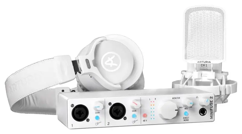 Arturia MiniFuse Recording Pack White