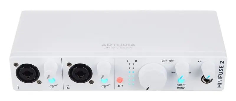 Arturia MiniFuse Recording Pack White