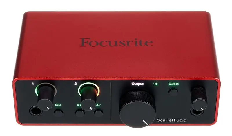 Focusrite Scarlett Solo 4th Gen