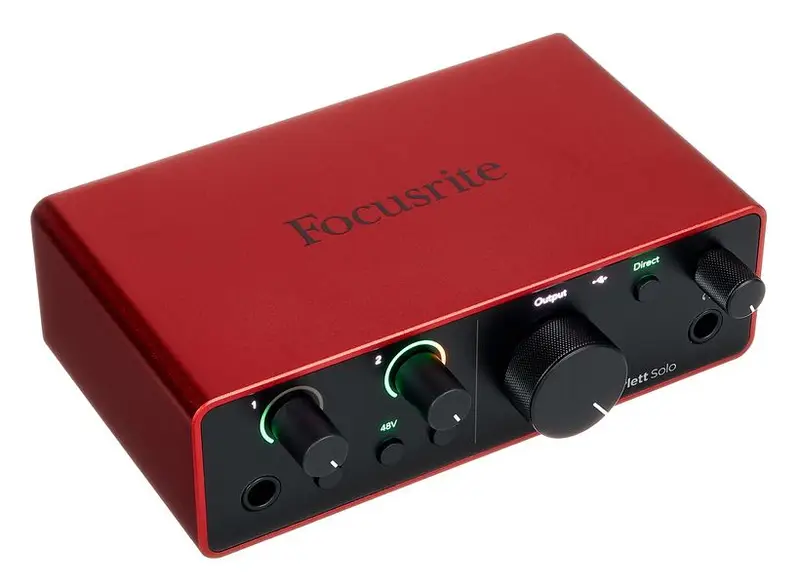 Focusrite Scarlett Solo 4th Gen