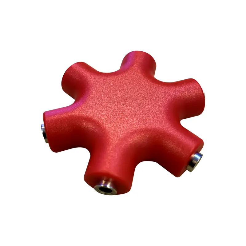 SZ-Audio Audio Splitter adapter red