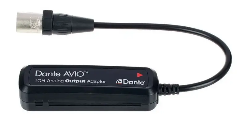 Dante AVIO Analog Output Adapter 0x1