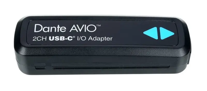 Dante AVIO USB-C IO Adapter 2x2