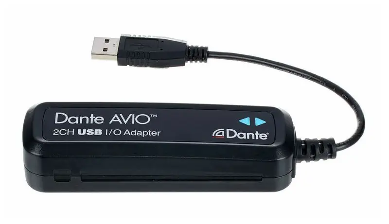 Dante AVIO USB IO Adapter 2x2