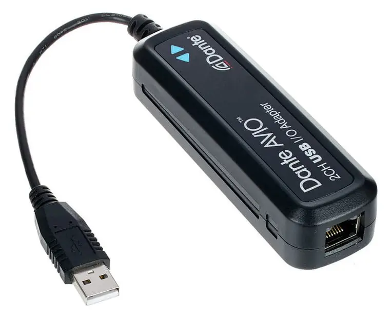 Dante AVIO USB IO Adapter 2x2
