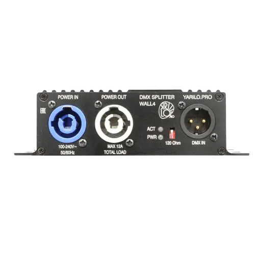 ЯRILO DMX Splitter Wall4 PowerCon