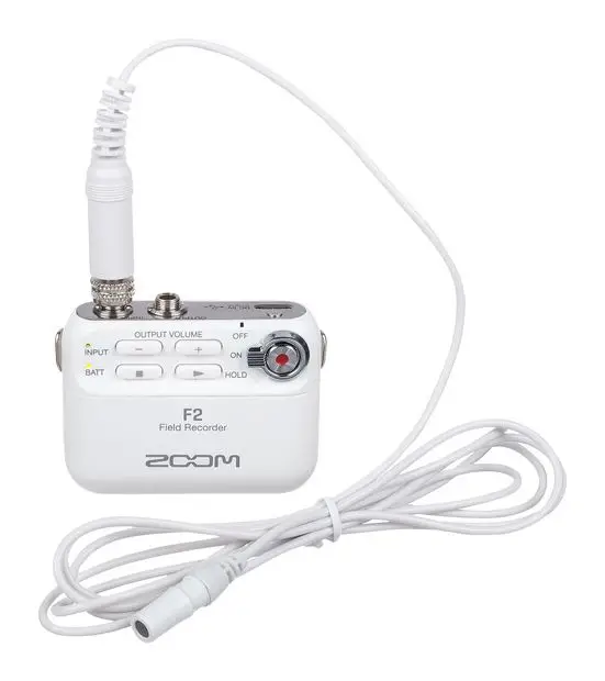 Zoom F2 White