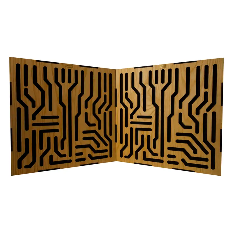 Acoustic Shield AS Labyrinth box Ash