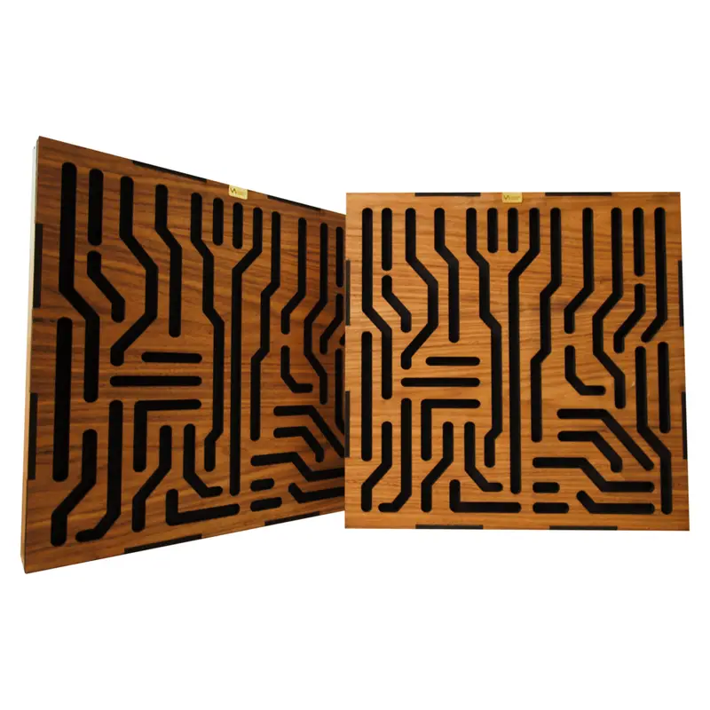 Acoustic Shield AS Labyrinth box American Walnut