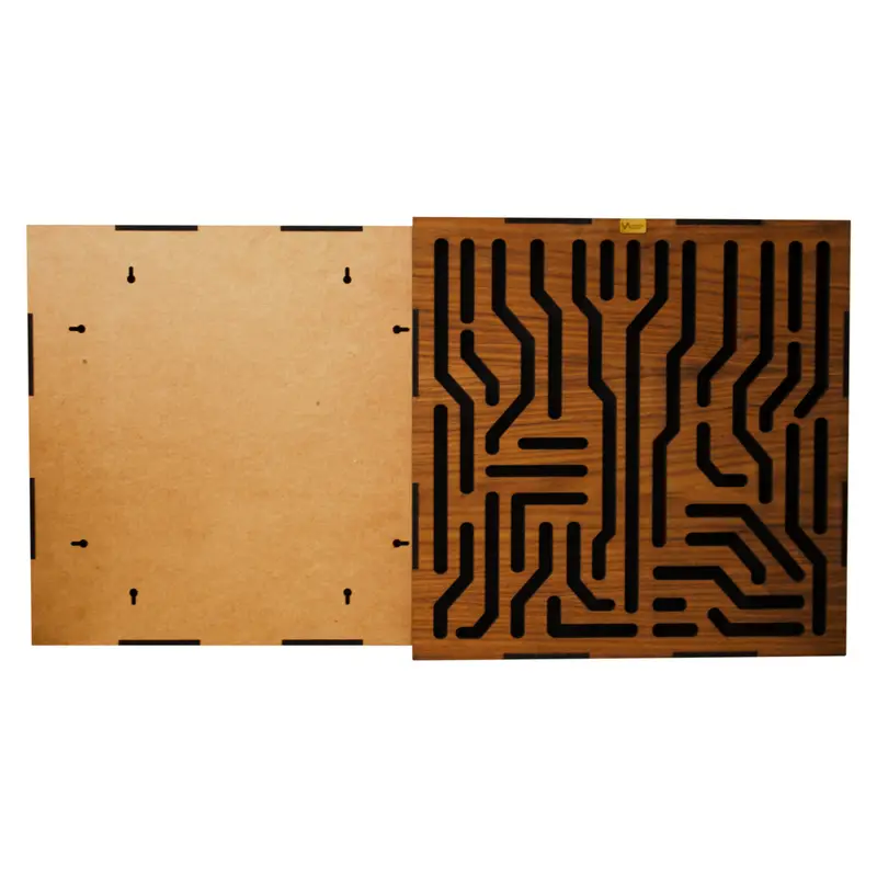 Acoustic Shield AS Labyrinth box American Walnut