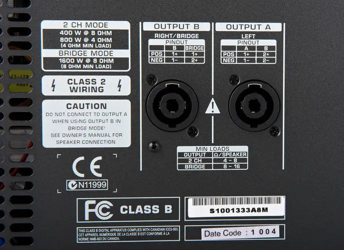 Behringer PMP1680S