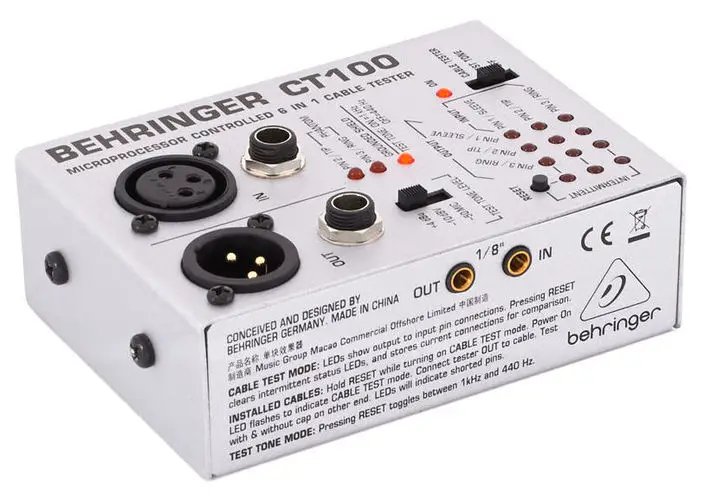 Behringer CABLE TESTER CT100
