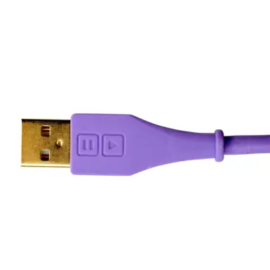 DJ TechTools DJTT USB Chroma Cable Purple 1.5m, straight