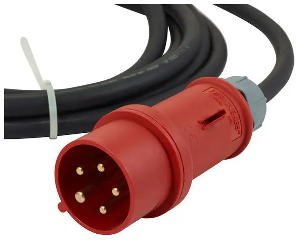 Stairville CEE RubberCable 16A 2,5mm² 5m