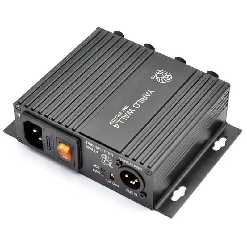 ЯRILO DMX Splitter Wall4IEC320