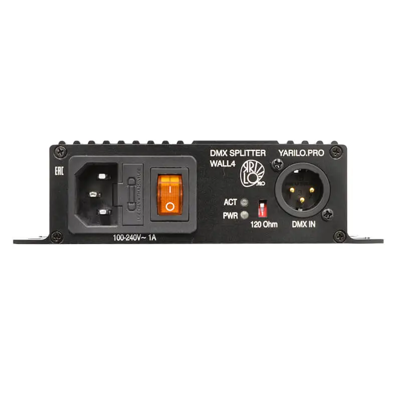 ЯRILO DMX Splitter Wall4IEC320