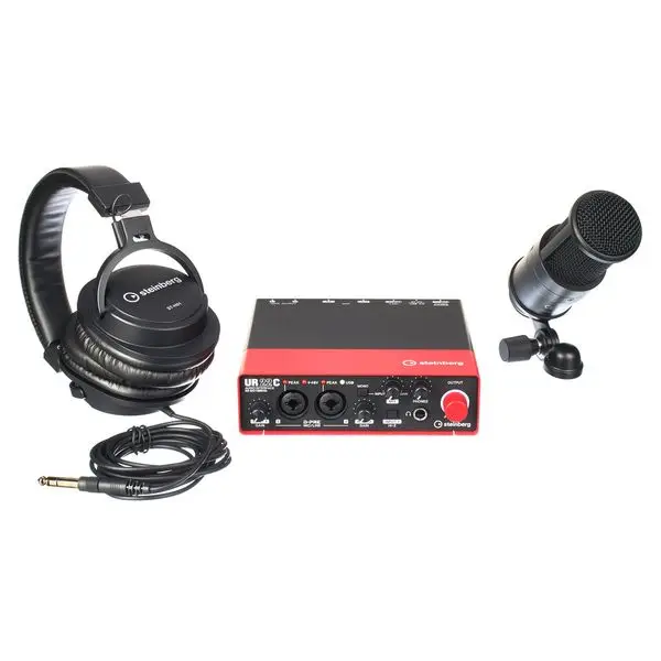 Steinberg UR22C Red Recording Pack