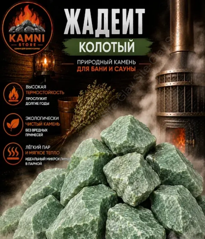 Жадеит колотый