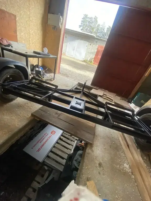 Автомобильный подкат - жёсткая сцепка, до 2500 кг.