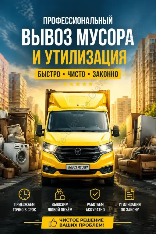 Вывоз старого матраса из квартиры на утилизацию ( на помойку )