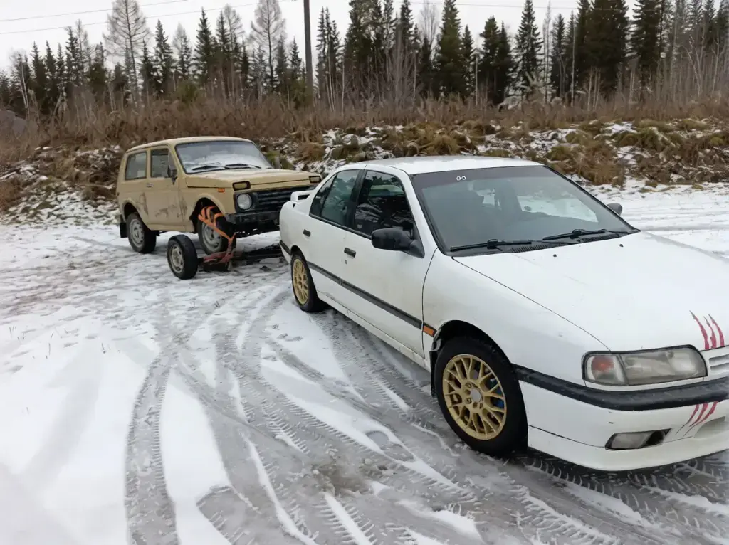 Эвакуация авто на подкате