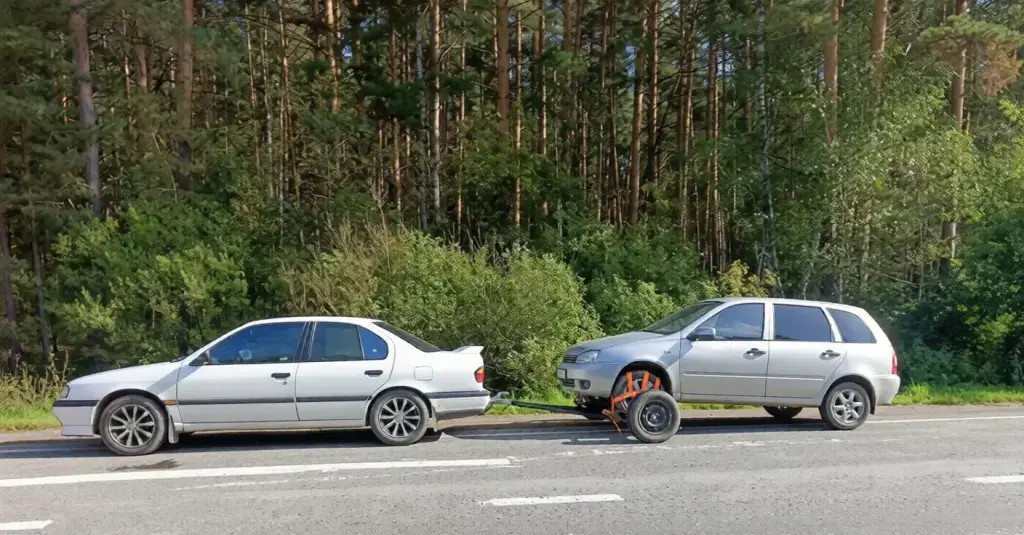 Эвакуация авто на подкате