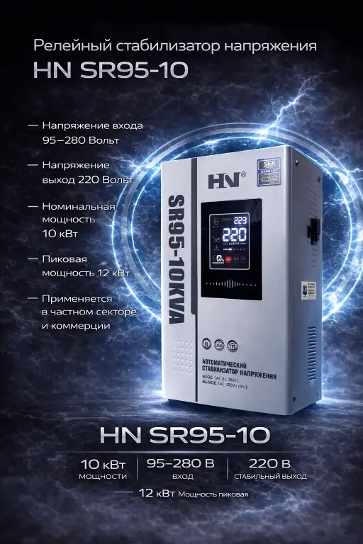 Релейный стабилизатор напряжения HN SR95-10
