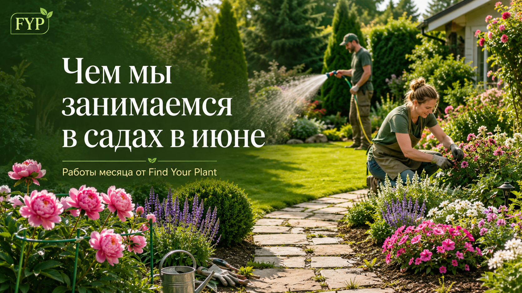 Чем мы занимаемся в садах в июне