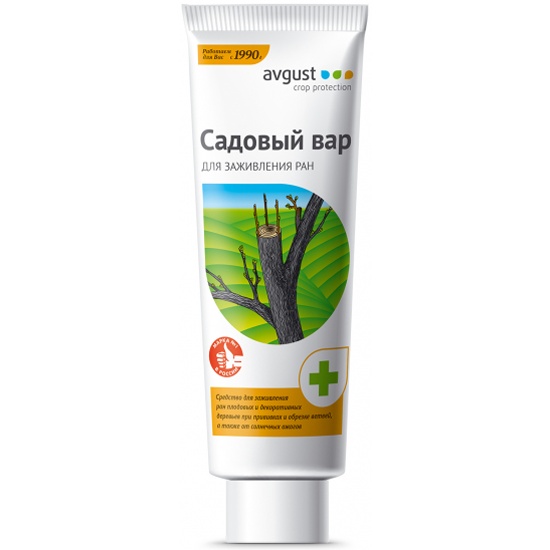 AVGUST Садовый вар, средство для заживления ран деревьев