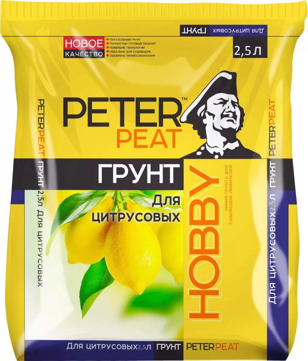Грунт PETER PEAT Хобби для цитрусовых