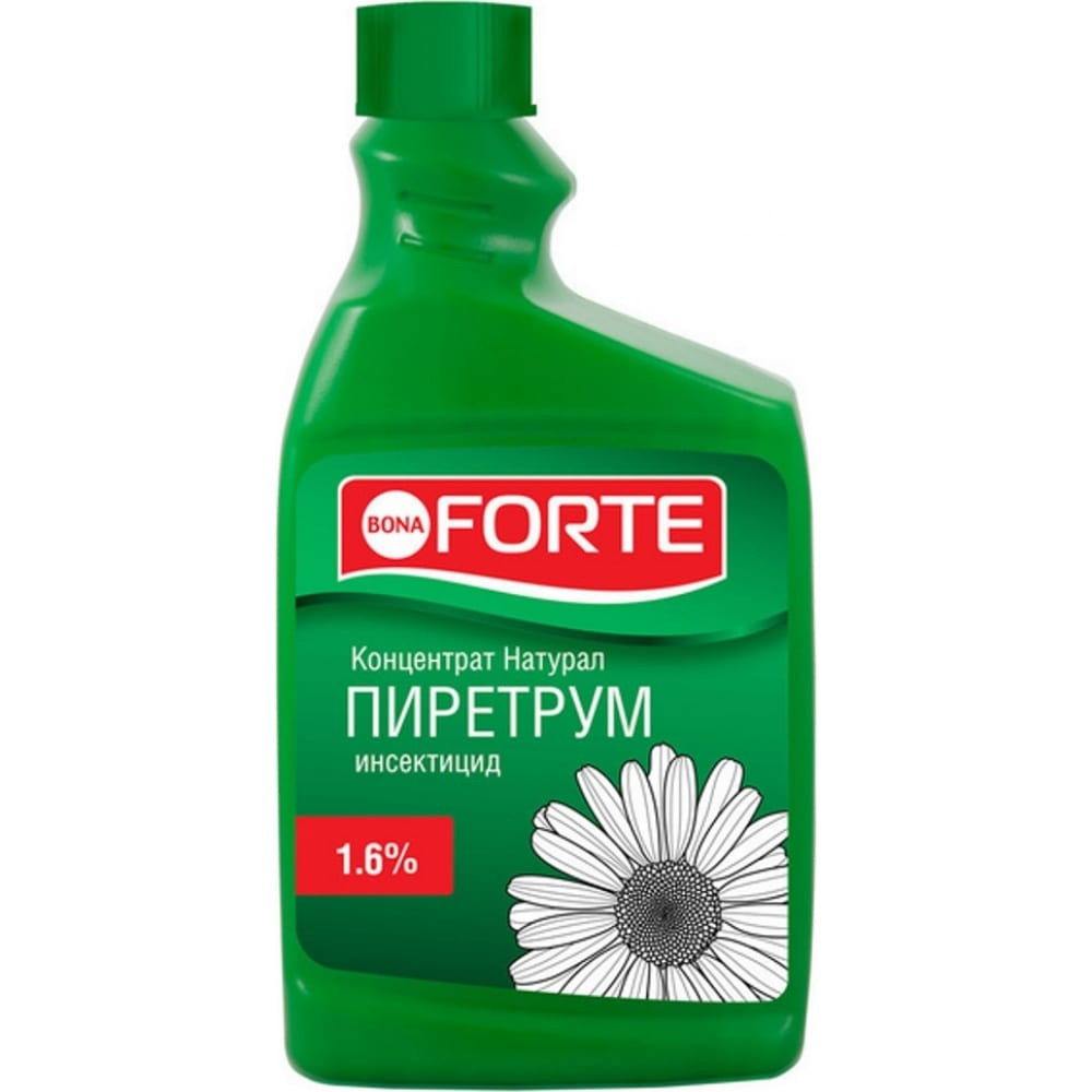Bona Forte Био-инсектицид ПИРЕТРУМ натуральный от насекомых, флакон 100 мл