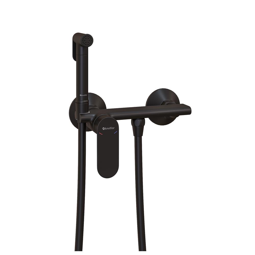 Гигиенический душ со смесителем Knotlor FHS01S0BL, черный арт. 189662