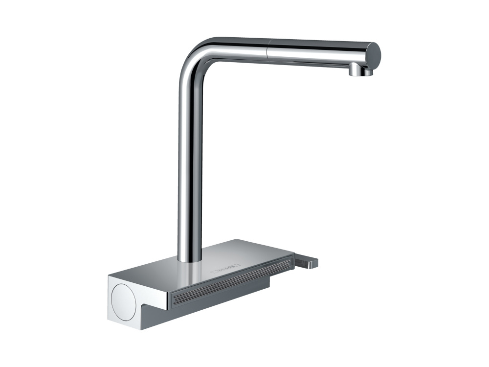HANSGROHE Aquno Select M81 Кухонный смеситель однорычажный, 250, с вытяжным душем, 2jet, хром арт. 40335