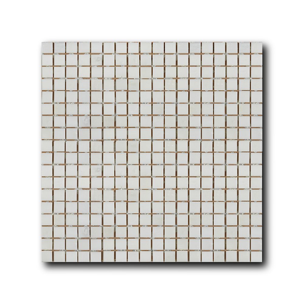 Art&Natura Мозаика из натурального камня 15x15 Marble Mosaic Calacatta 305x305 арт. 122237