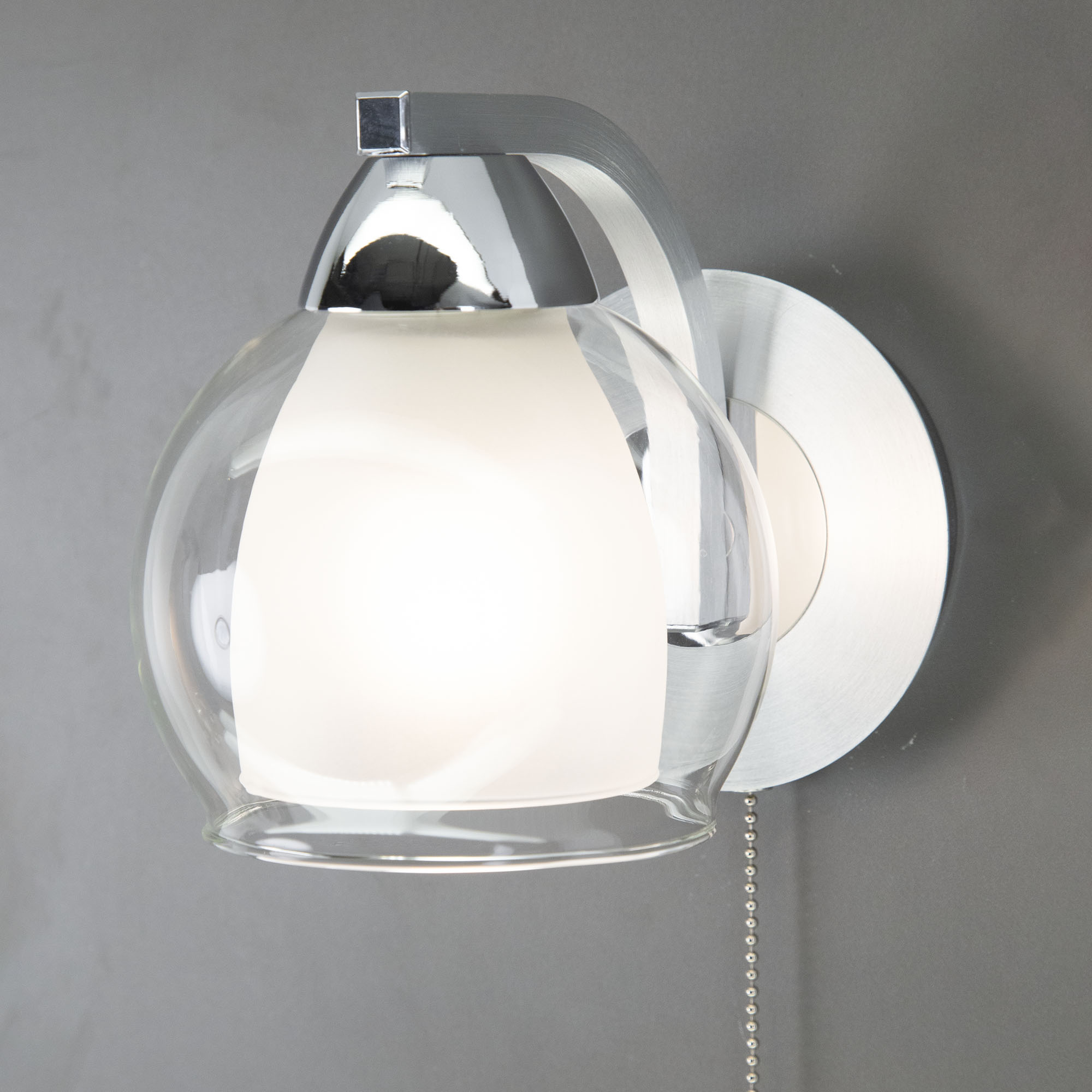 Citilux Кристи CL152317 Бра с выключателем Алюминий Хром арт. 88414